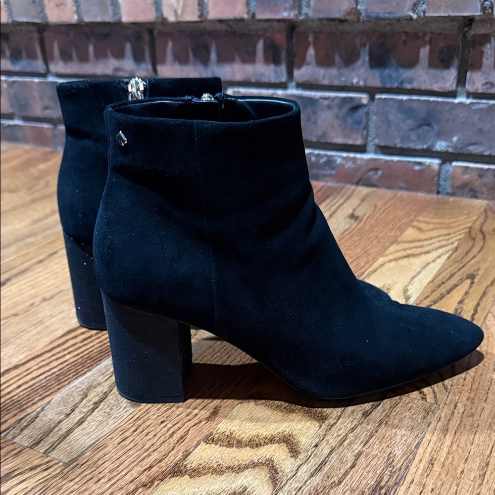 ♠️ Kate Spade Ankle Boots with Glitter Heel – Women’s Size 8